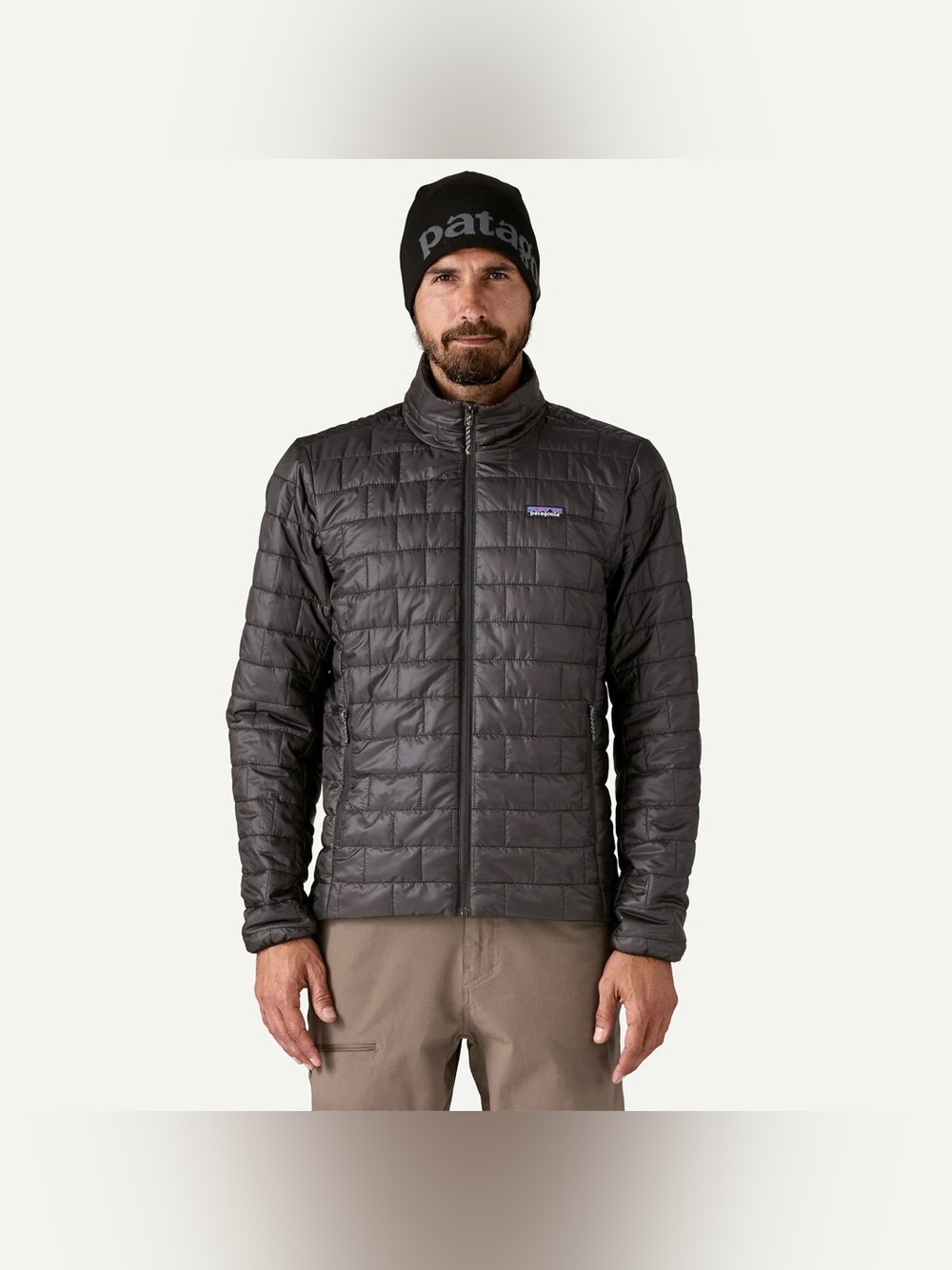 Patagonia Men’s Nano Puff Jacket Black Size Large - Picture 3 of 13